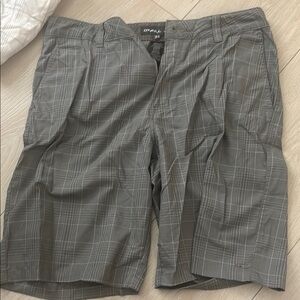 O'Neill Gray Flat Front Shorts